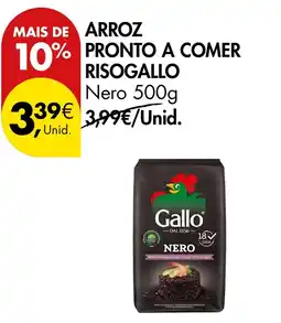 Pingo Doce Arroz pronto a comer risogallo nero promoção