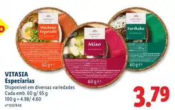 Lidl Vitasia especiarias promoção