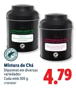 Lidl Mistura de Chá promoção