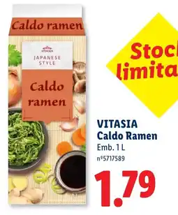 Lidl Vitasia caldo ramen promoção