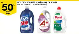 Continente nos detergentes p/ máquina da roupa promoção