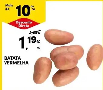 Continente batata vermelha promoção