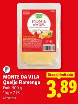 Lidl Monte da Vila Queijo Flamengo promoção