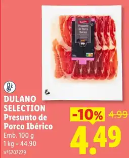 Lidl Dulano selection presunto de porco ibérico promoção