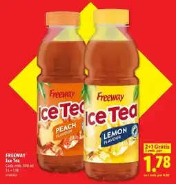 Lidl Freeway ice tea promoção