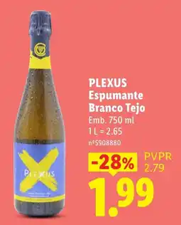 Lidl Plexus espumante branco tejo promoção