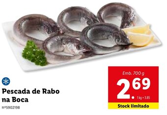 Lidl Pescada de Rabo na Boca 700g promoção