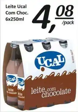 Mota Reis Leite Ucal com chocolate promoção