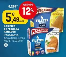 Intermarché Pescanova 4 filetes forno promoção