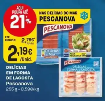 Delícias em forma de lagosta Pescanova