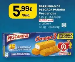 Intermarché Barrinhas de pescada panada pescanova promoção