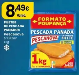 Intermarché filetes de pescada panados pescanova promoção