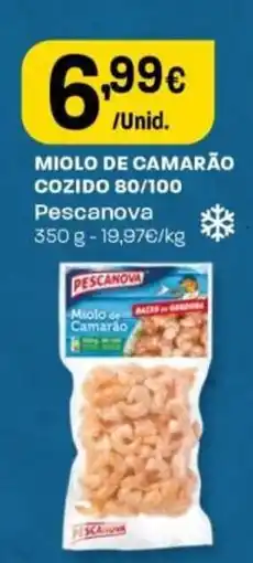 Intermarché Miolo de camarão pescanova promoção