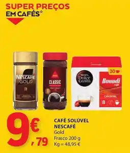 E.Leclerc Café solúvel nescafé gold promoção