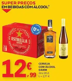 E.Leclerc Cerveja com álcool damm promoção