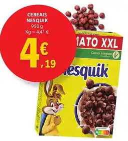 E.Leclerc Cereais nesquik promoção