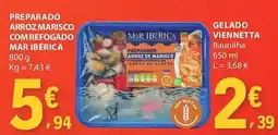 E.Leclerc Arroz de marisco mar ibérica promoção