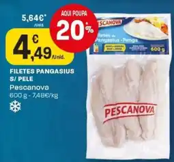 Intermarché filetes pangasius s/ pele pescanova promoção