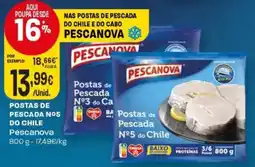 Intermarché Postas de Pescada do Chile Pescanova promoção