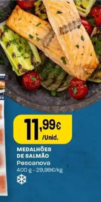 Intermarché medalhões de salmão pescanova promoção