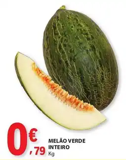 E.Leclerc melão verde inteiro promoção