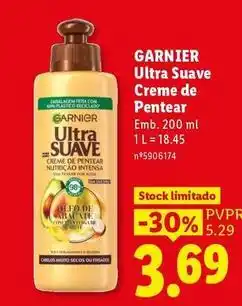 Lidl com - ultra suave creme de pentear promoção