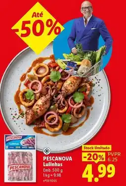 Lidl Pescanova - luminjas promoção