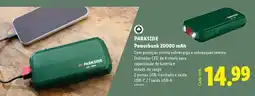 Lidl Parkside - powerbank 2000 mah promoção