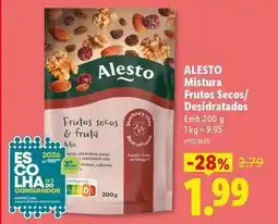 Lidl Alesto - frutos secos/desidratados promoção