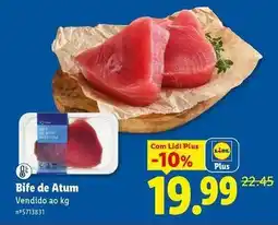 Lidl com - bife de atum promoção