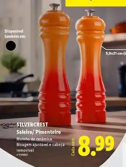 Lidl Silvercrest - saletro/ pimenteiro promoção