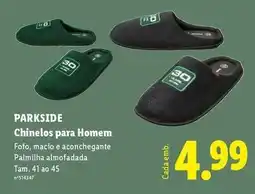 Lidl Parkside - chinelos para homem promoção