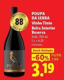 Lidl Master - vinho tinto promoção