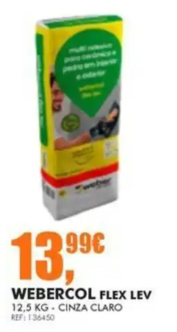 Armazéns Reis webercol flex lev promoção