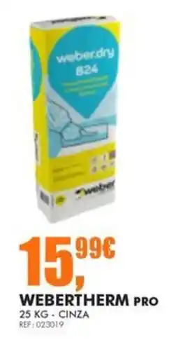 Armazéns Reis webertherm pro promoção