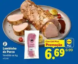 Lidl com - lombinho de porco promoção