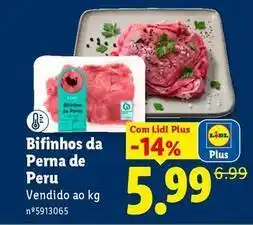 Lidl com - bifinhos da perna de peru promoção