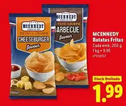 Lidl Mcennedy - batatas fritas promoção