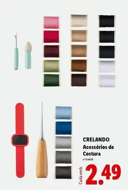 Lidl Acessórios de costura promoção
