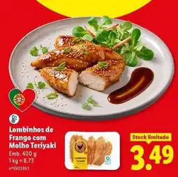 Lidl com - lombinhos de frango com molho teriyaki promoção