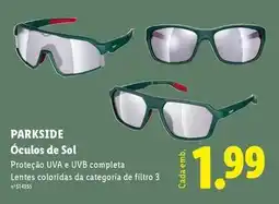 Lidl Parkside - oculos de sol promoção