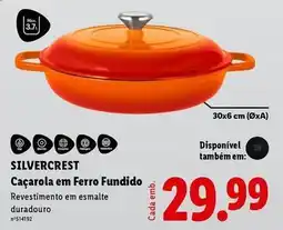 Lidl Silvercrest - caçarola em ferro fundido promoção