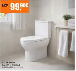 Armazéns Reis Sorrento sanita + tanque cor branco promoção