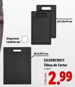 Lidl Silvercrest - tabua de cortar promoção