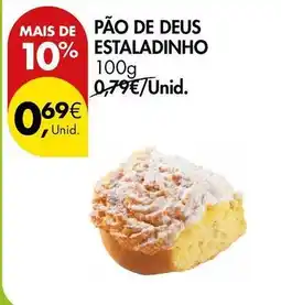 Pingo Doce Pão de deus estaladinho promoção