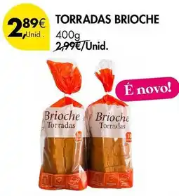 Pingo Doce Torradas brioche promoção