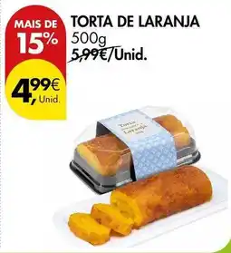 Pingo Doce Torta de laranja promoção