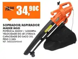 Armazéns Reis soprador/aspirdor mader mgd promoção