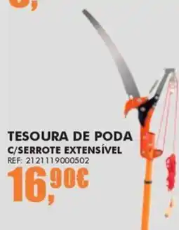 Armazéns Reis Tesoura de poda c/serrote extensível promoção