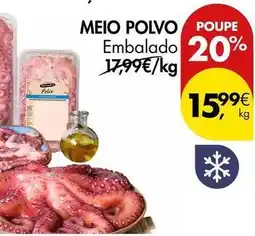 Pingo Doce Meio polvo promoção